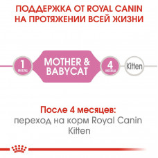 Royal Canin Mother Babycat Ultra Soft Mousse (Роял Канін Мазер Бебікет) вологий корм для вагітної кішки 0.195 кг. х 12 шт.