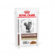 Royal Canin Gastrointestinal Fibre Response (Роял Канин Гастро Интестинал) влажный корм для кошек для пищеварения 85 г х 12 шт.