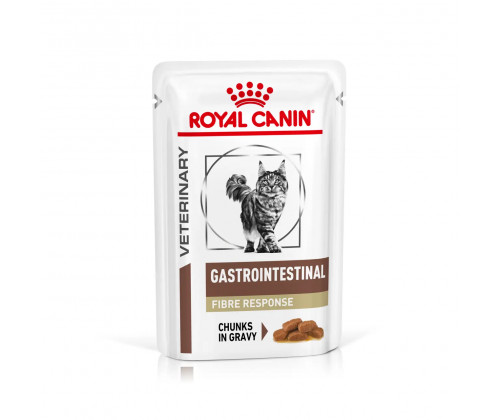 Royal Canin Gastrointestinal Fibre Response (Роял Канин Гастро Интестинал) влажный корм для кошек для пищеварения 85 г х 12 шт. 85 г х 12 шт
