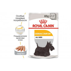 Royal Canin Dermacomfort (Роял Канін Ол Сайзес Дермакомфорт) вологий корм для собак з чутливою шкірою 85 г х 12 шт.