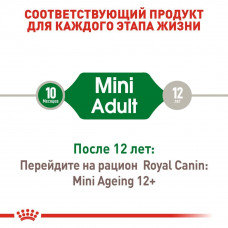 Royal Canin Mini Adult (Рояв Канін Міні Едалт) вологий корм для маленьких собак до 10 кілограмів від 10 місяців 0,085 кг.