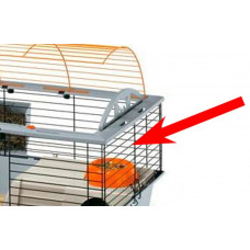 Бічна решітка для клітин Ferplast Casita 80, Casita 80 Decor (Ферпласт Касіта 80) Black