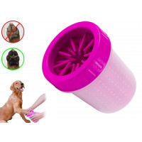 Лаподойка для собак Dexas Mud Buster (Дексас Мад Бустер) M (висота 15 см, діаметр 10 см, об'єм 170 мл.) Пурпурний