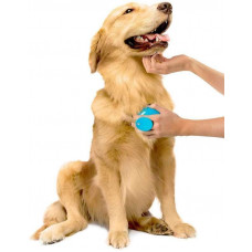 Масажна щітка для догляду за шерстю собак Dexas StressBuster (Дексас Стрес Бустер)