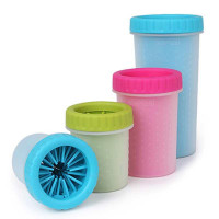 Лаподойка для собак Dexas Mud Buster (Дексас Мад Бустер) M (висота 15 см, діаметр 10 см, об'єм 170 мл.) Пурпурний