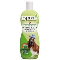 Espree Tea Tree & Alae Shampoo (Еспри Теа Три Алова олія чайного дерева) шампунь для собак з сухою шкірою 0.591