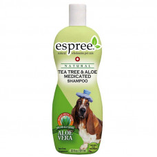 Espree Tea Tree & Alae Shampoo (Еспри Теа Три Алова олія чайного дерева) шампунь для собак з сухою шкірою 0.591