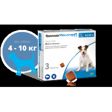 NexGard М (Фронтлайн Нексгард М) таблетки проти кліщів і бліх для собак вагою від 4.1 до 10 кг